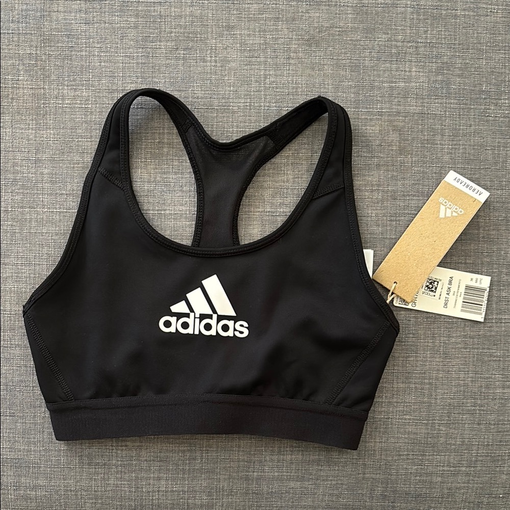 Adidas Black Sports Bra